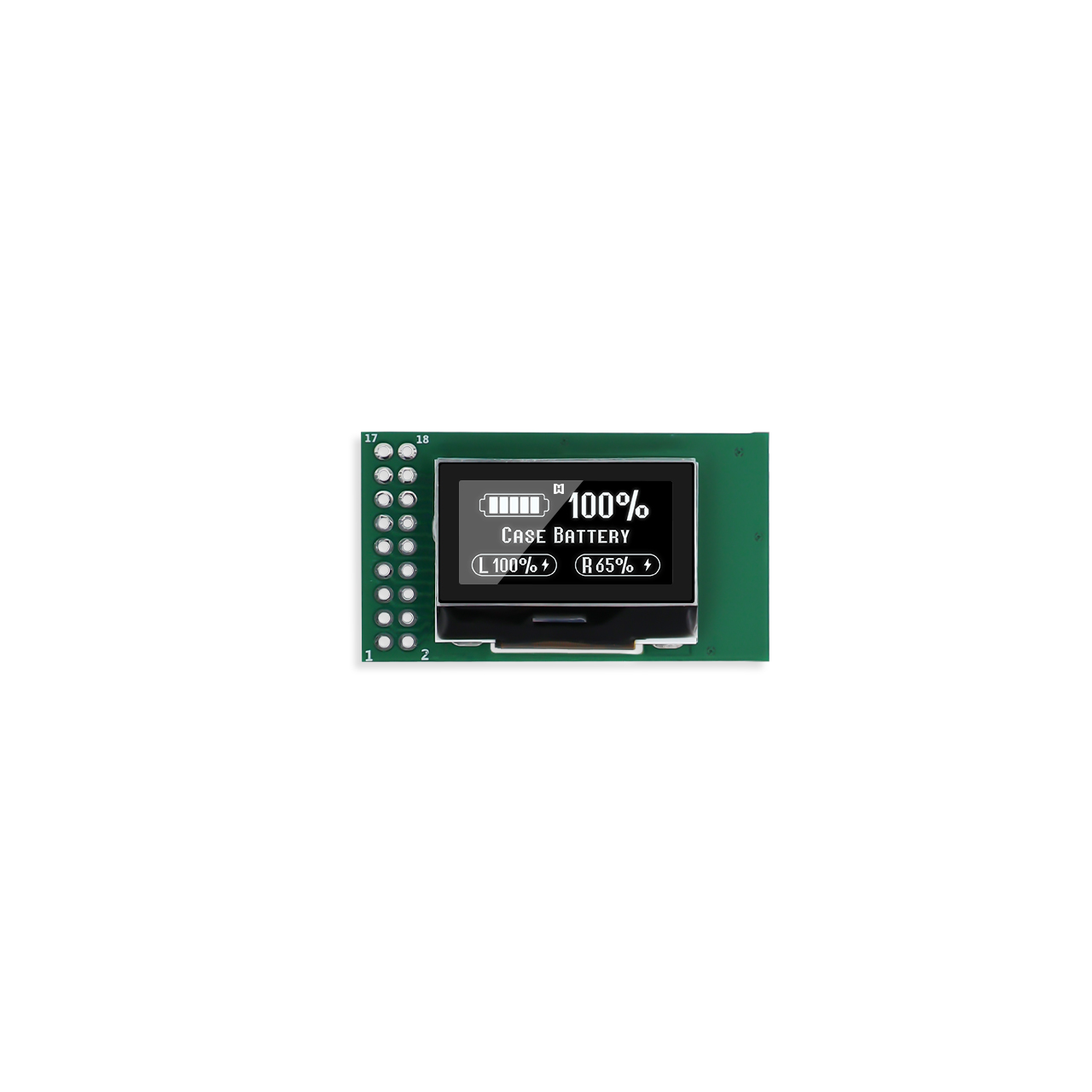 128x64 图形液晶模块 FSTN 背景显示屏，带 ST7565R 驱动芯片